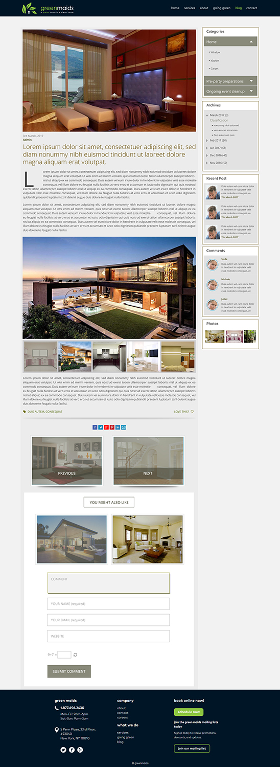 Diseño Web por Anooshaa para este proyecto | Diseño #13982371