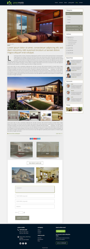 Web Design by Anooshaa for this project | Design #13982371