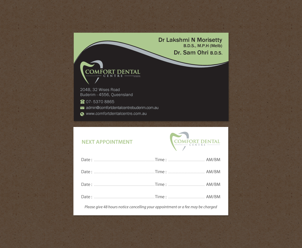 Business Card Design by Brand aid for this project | Design #13959516