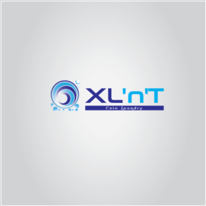 XL'n'T (prime logo) Coin Laundry (tagline) | Logo Design by rozT