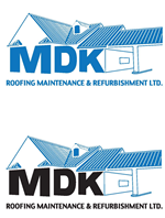 Letterhead Design by Koloski Design for MDK ROOFING MAINTENANCE & REFURBISHMENT LTD | Design #34019