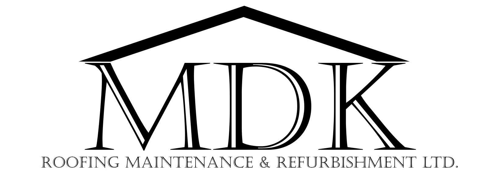 Letterhead Design by Plateau 4 Productions for MDK ROOFING MAINTENANCE & REFURBISHMENT LTD | Design #33698