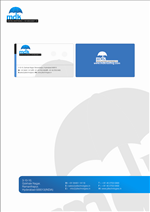 Letterhead Design by achanta advertising for MDK ROOFING MAINTENANCE & REFURBISHMENT LTD | Design #33787