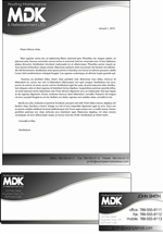 Design En-Tête par Stellar Designs pour MDK ROOFING MAINTENANCE & REFURBISHMENT LTD | Design : #33747