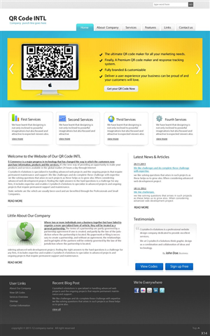 Wordpress Design by pb for Drinking Horse Media | Design: #548768