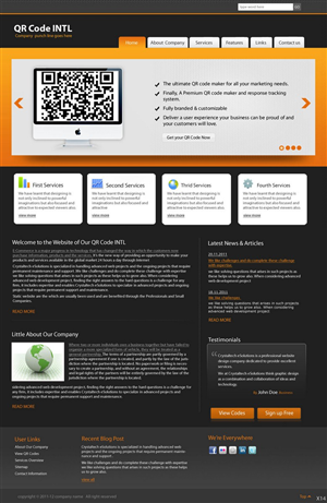 Wordpress Design by pb for Drinking Horse Media | Design: #549029
