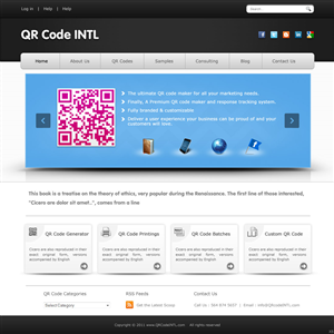 Wordpress Design by pb for Drinking Horse Media | Design: #550227