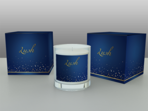 LUSH New York *Luxury Candles* | Diseño de Empaque por Akshar Shailesh