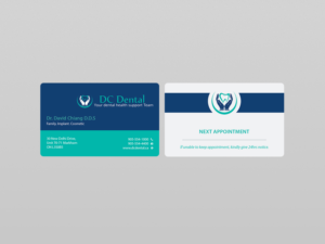 Visitenkarten-Design von Creations Box 2015 für dieses Projekt | Design: #13995077