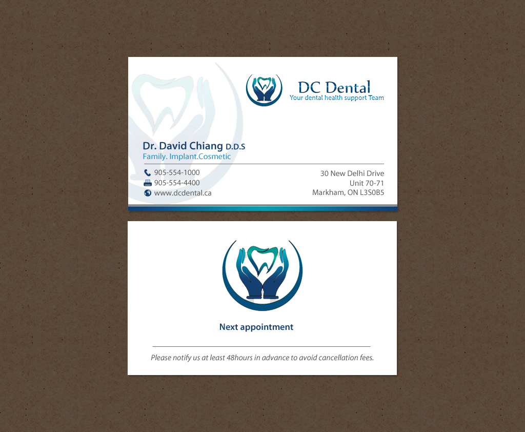 Business Card Design by chandrayaan.creative for this project | Design #13930477