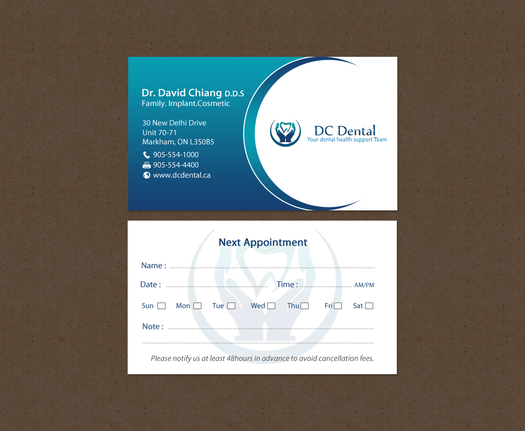 Business Card Design by chandrayaan.creative for this project | Design #13930487