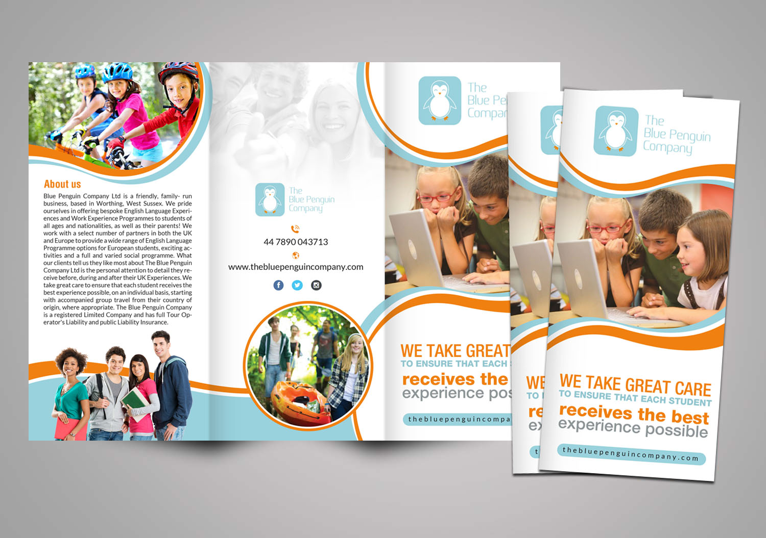 Flyer Design by creative.bugs for The Blue Penguin Company Ltd | Design #13927376