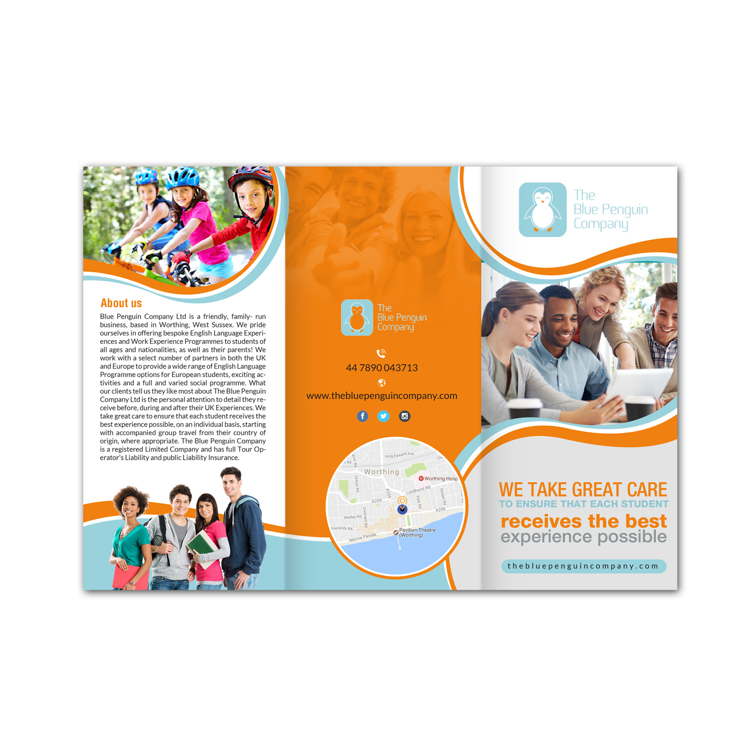 Flyer Design by creative.bugs for The Blue Penguin Company Ltd | Design #13927905