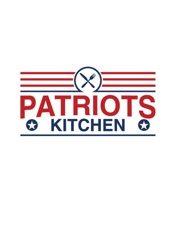 Logo Design by 3Guys for Patriots Kitchen | Design #13964735