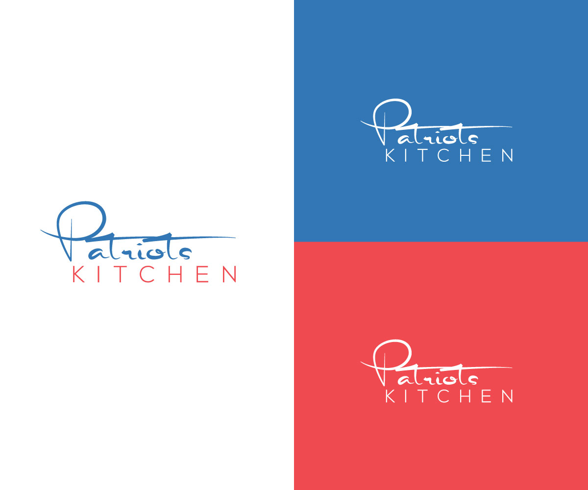 Logo Design by tani_sha321 for Patriots Kitchen | Design #13935329