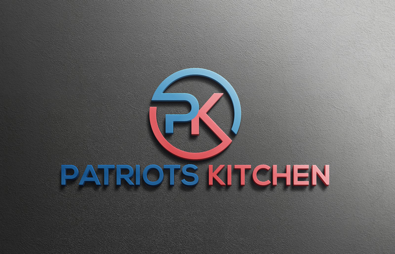 Logo Design by mojibur1993 for Patriots Kitchen | Design #13938432