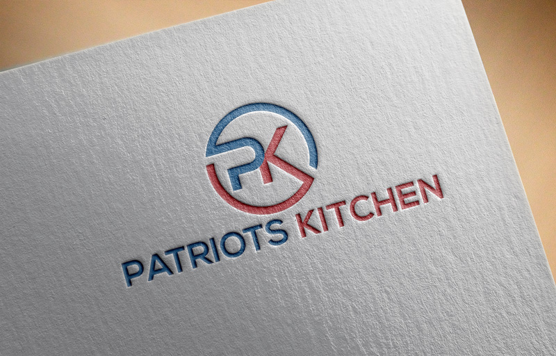 Logo Design by mojibur1993 for Patriots Kitchen | Design #13938433