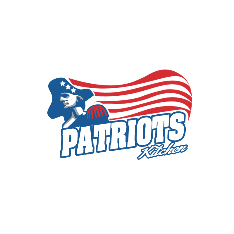 Diseño de Logo por yuri0014 para Patriots Kitchen | Diseño #13934533