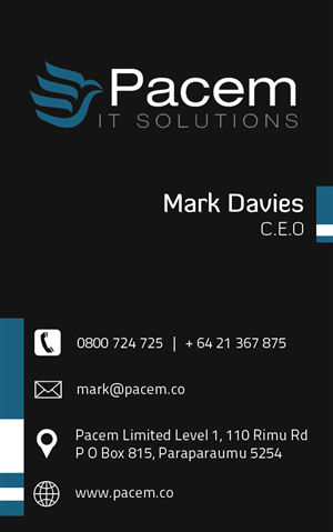 Business Card Design by Tariq Shamim