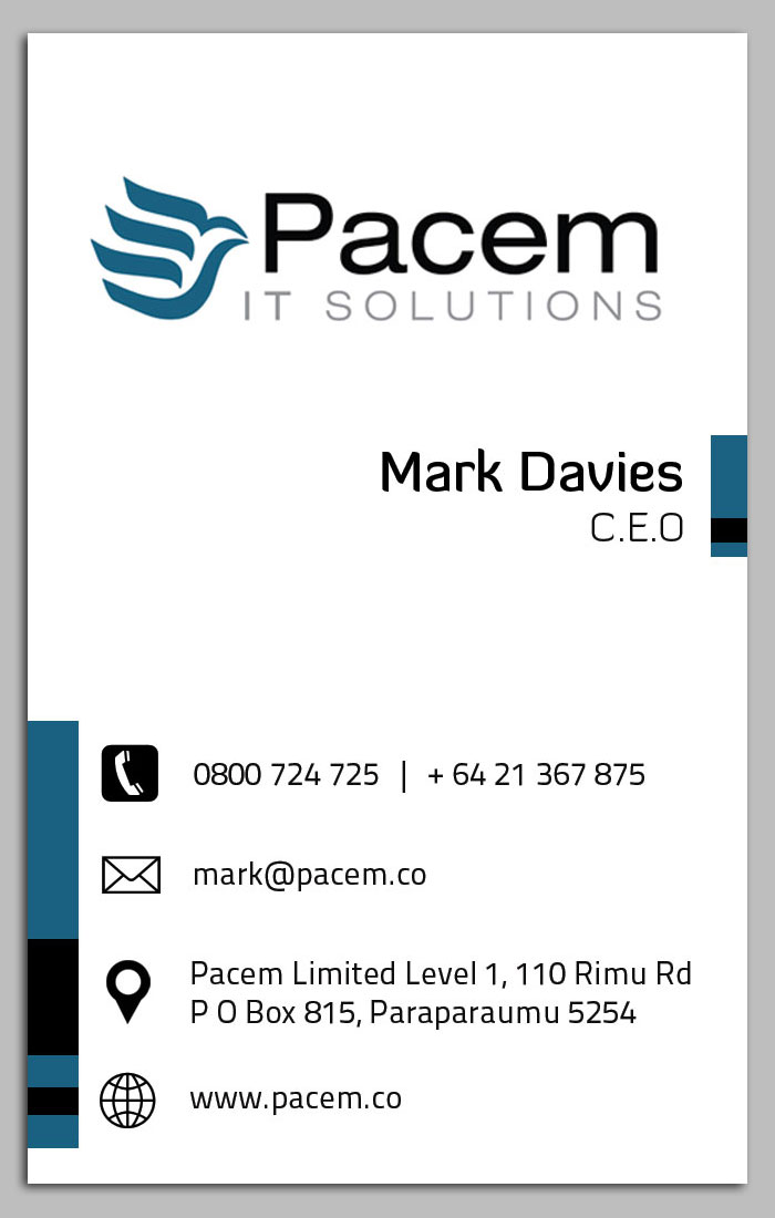 Business Card Design by Tariq Shamim for Pacem Limited | Design #2572124