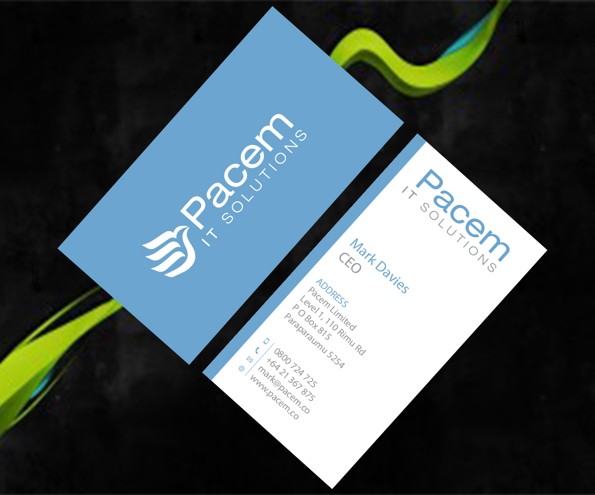 Business Card Design by Aaaron for Pacem Limited | Design #2572039