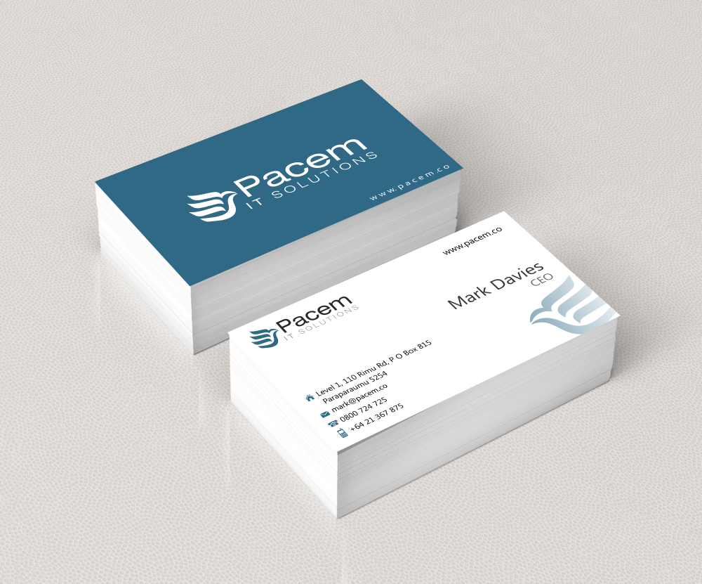 Business Card Design by  Fox for Pacem Limited | Design #2559220
