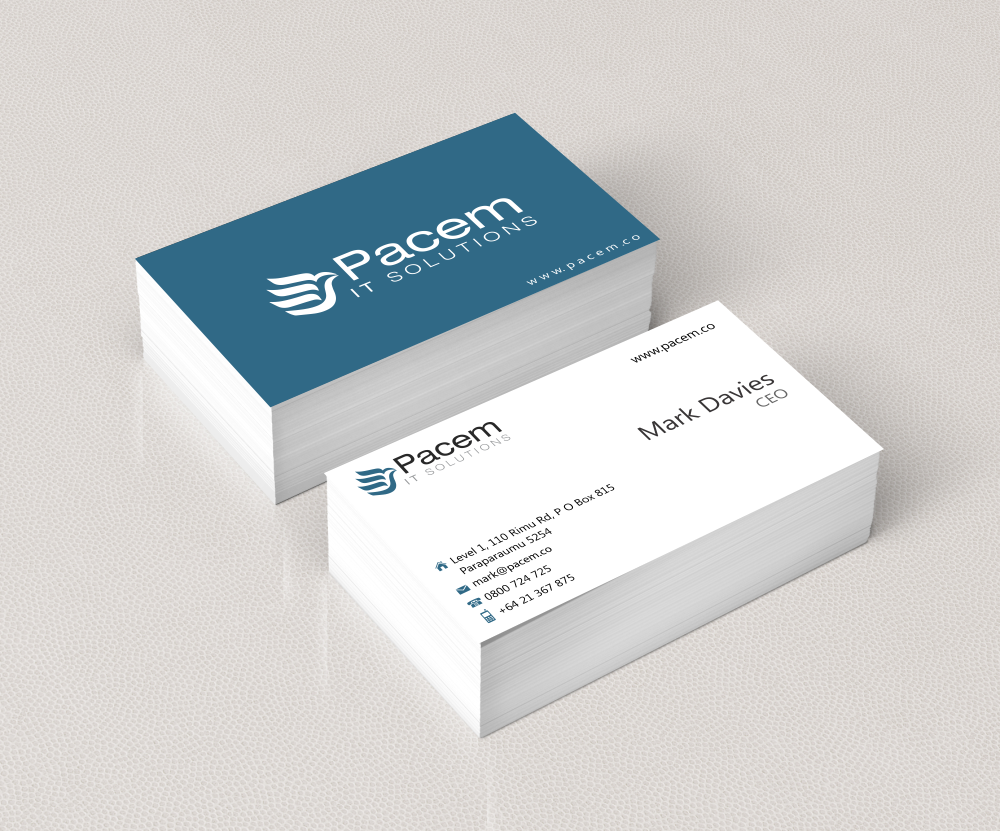 Business Card Design by  Fox for Pacem Limited | Design #2564787
