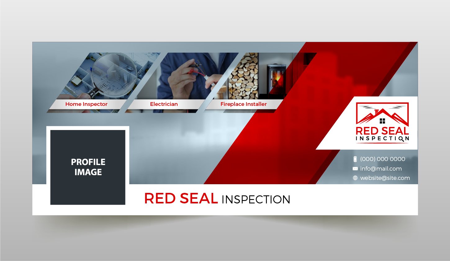 Facebook Design by Akshar Shailesh for Red Seal Inspection | Design #13926718