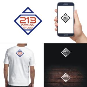 Logo Design by webeezine for 213 design studio | Design: #13938337