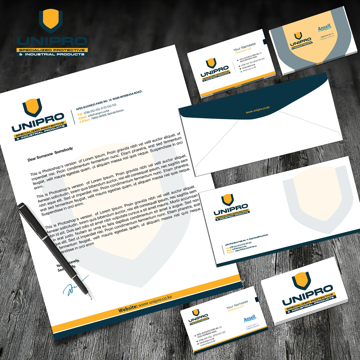 Stationery Design by Mulugeta for adamji distributors ltd | Design #2502002