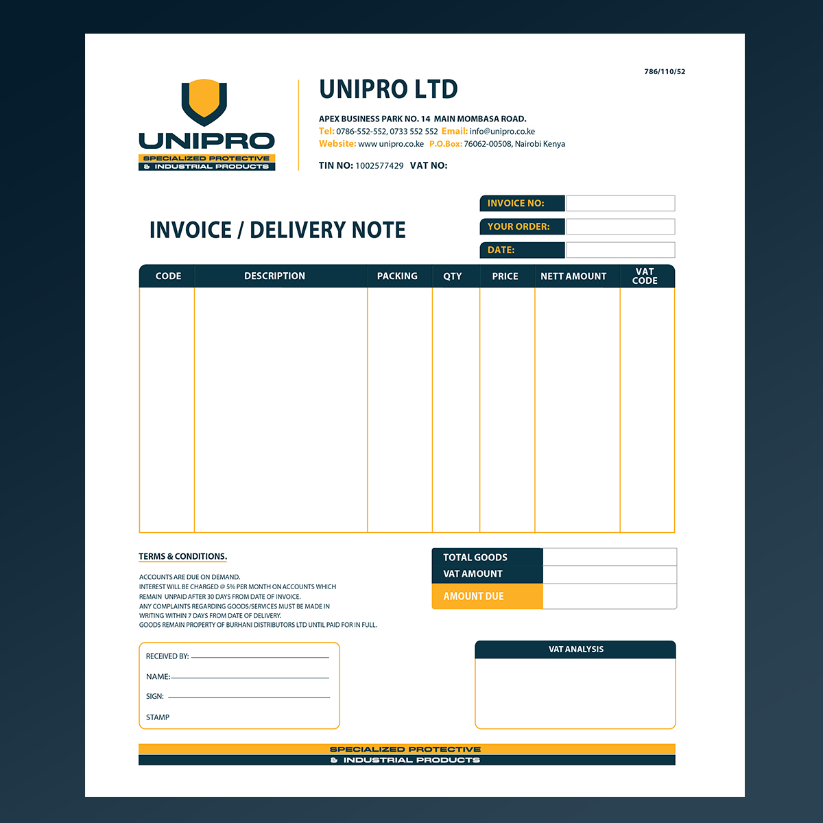 Stationery Design by Mulugeta for adamji distributors ltd | Design #2502008