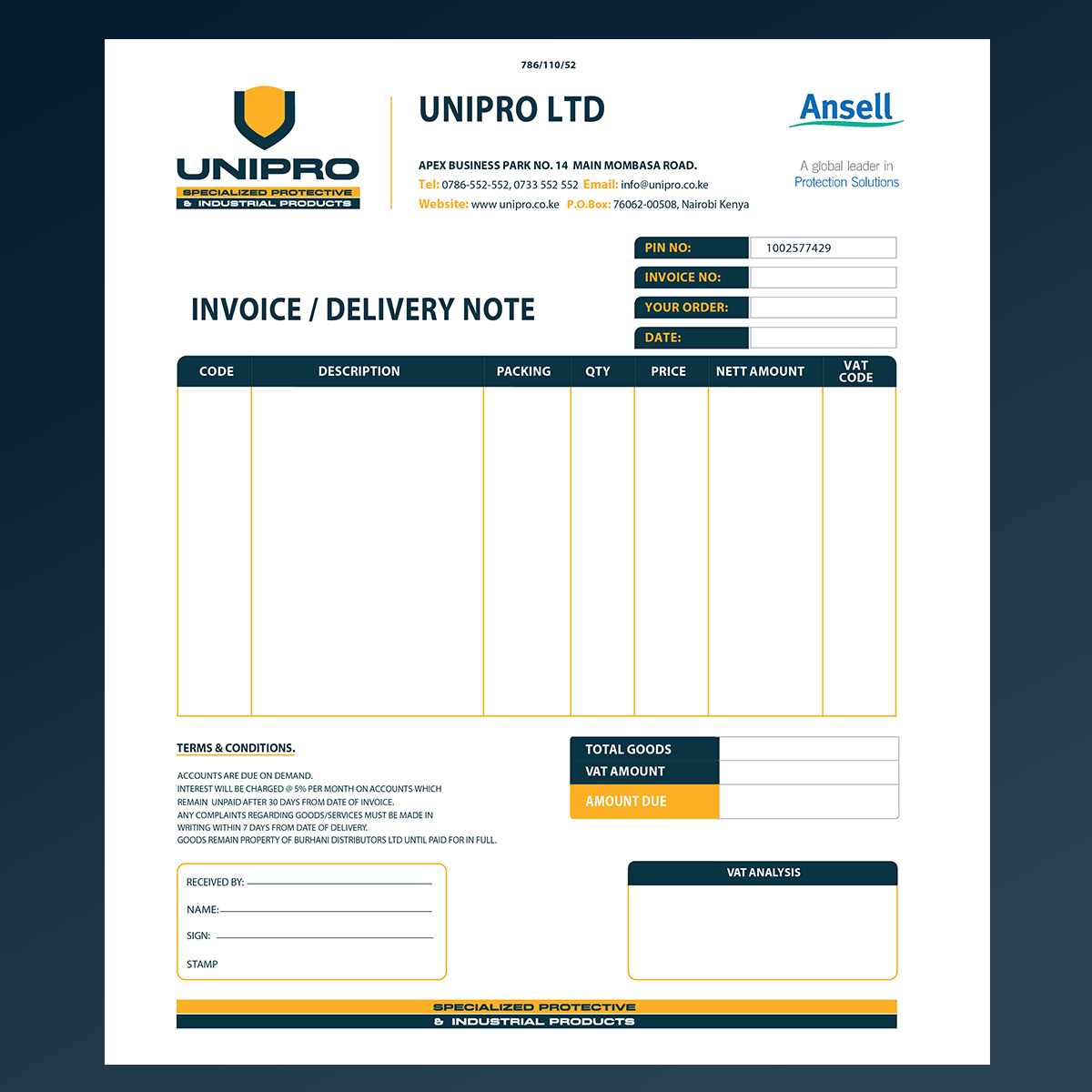 Stationery Design by Mulugeta for adamji distributors ltd | Design #2514830