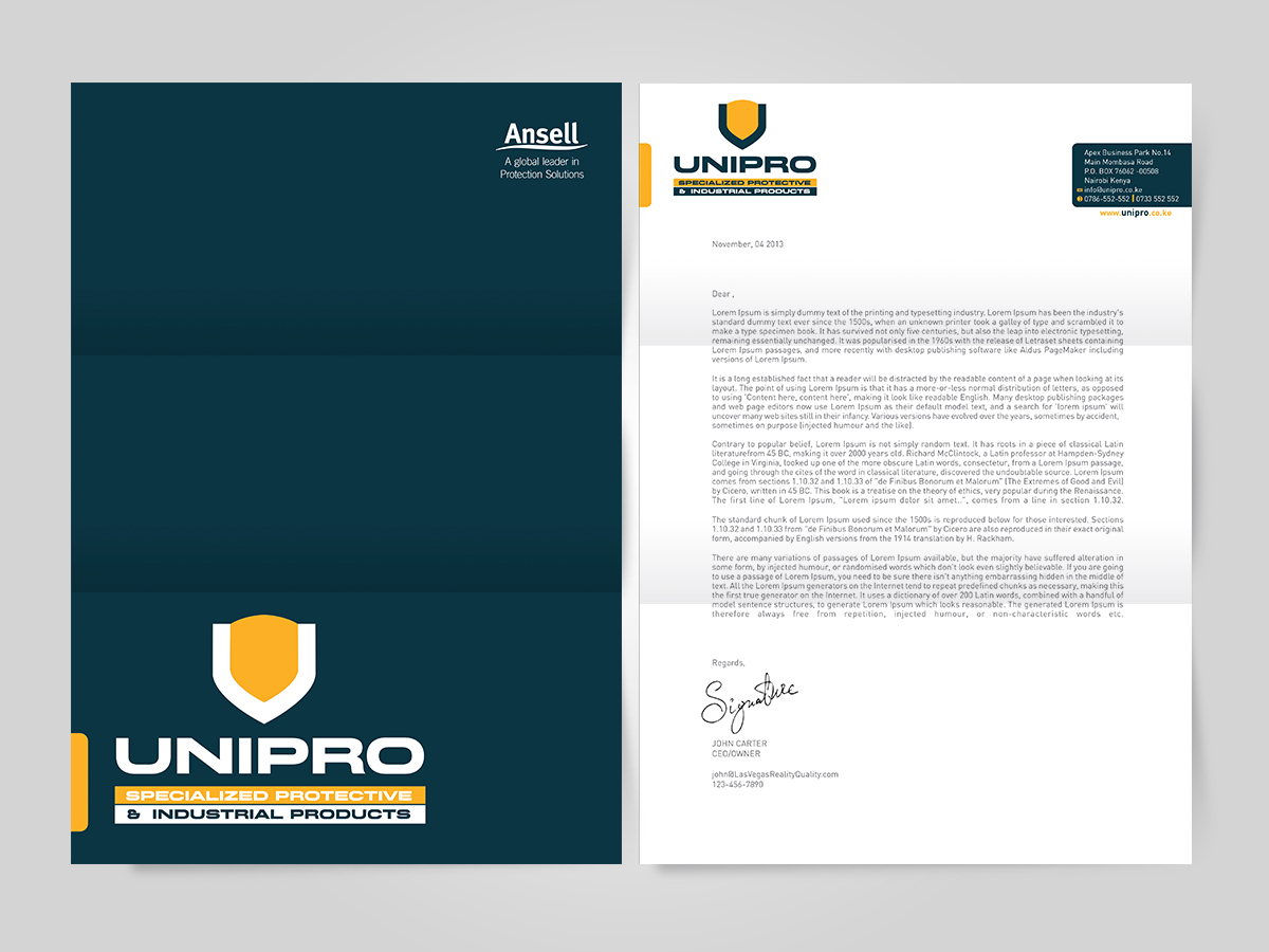 Stationery Design by Cyanide Designz for adamji distributors ltd | Design #2539852