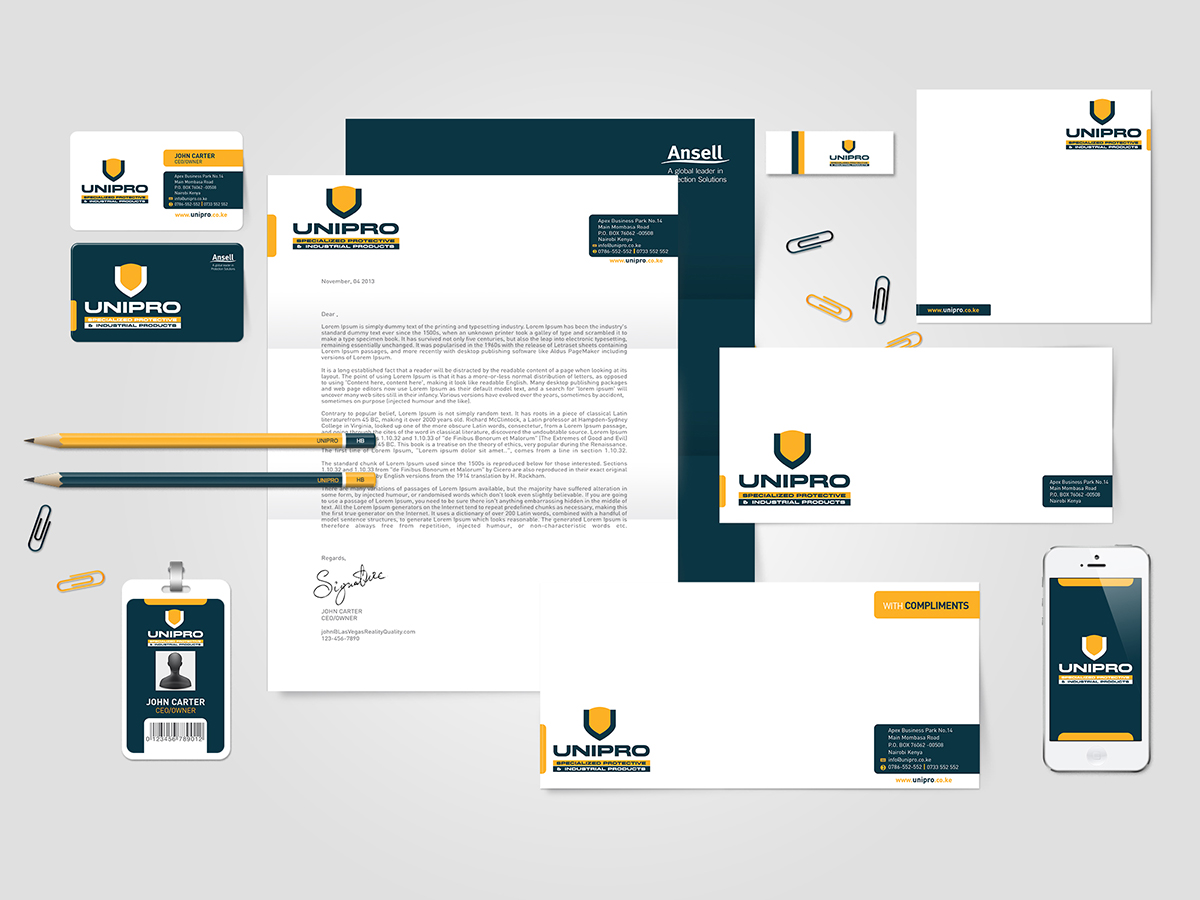 Stationery Design by Cyanide Designz for adamji distributors ltd | Design #2539972