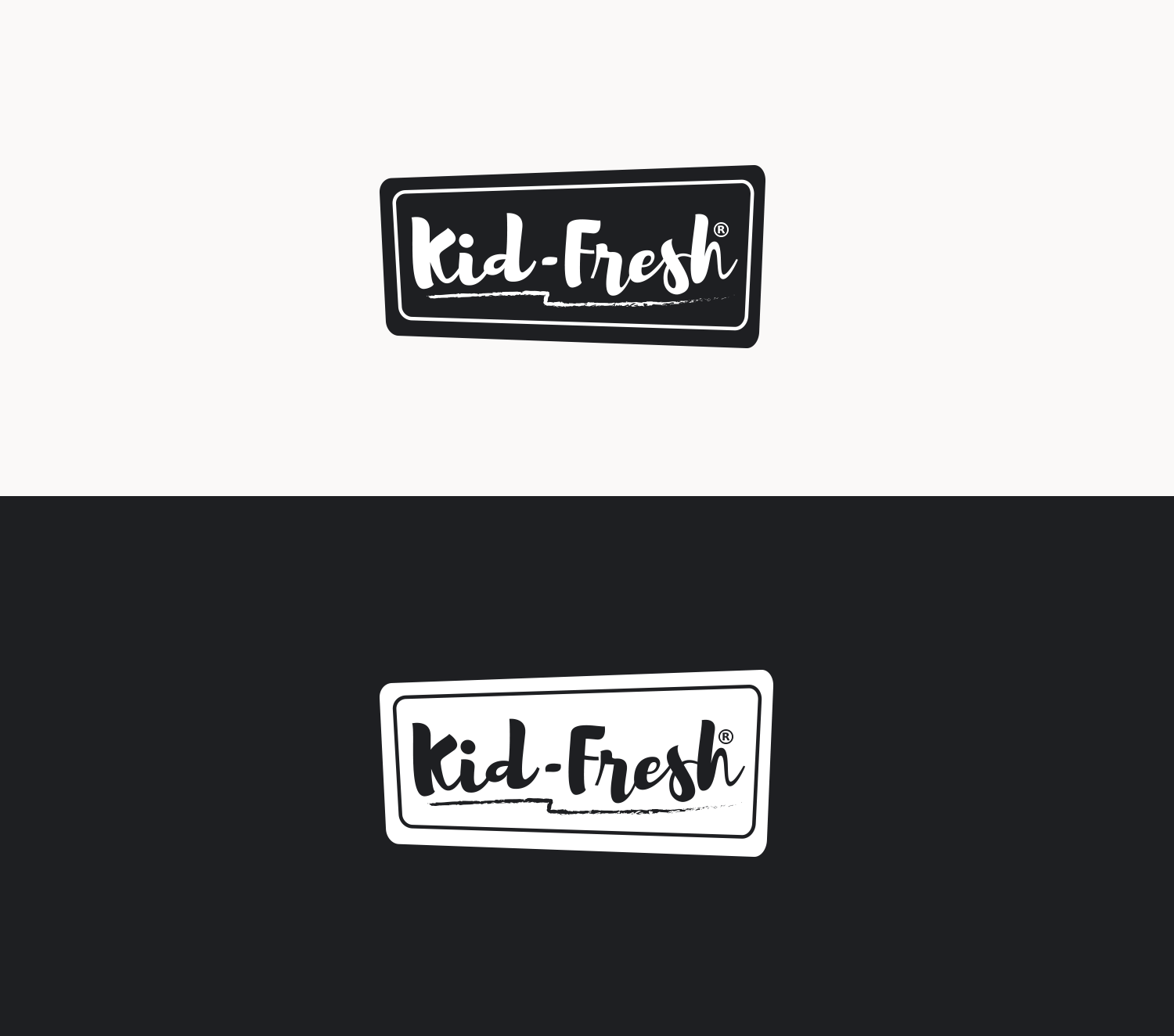 Logo Design by Frontino graphic studio for Kid-Fresh  | Design #13994283