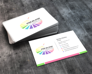 Business Card Design by AbyJohns for Step by Step Painting and Remodeling  | Design: #13925816