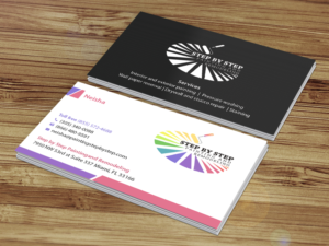Business Card Design by Creations Box 2015 for Step by Step Painting and Remodeling  | Design: #13954461