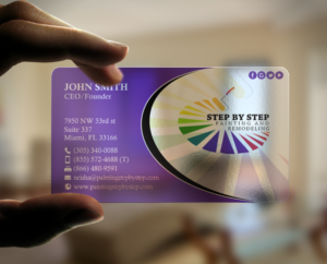 Business Card Design by chandrayaan.creative for Step by Step Painting and Remodeling  | Design: #13927150