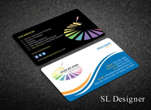 Business Card Design by SL Designer for Step by Step Painting and Remodeling  | Design: #14021344