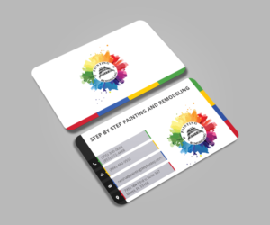 Business Card Design by Graphic Flame for Step by Step Painting and Remodeling  | Design: #13960886