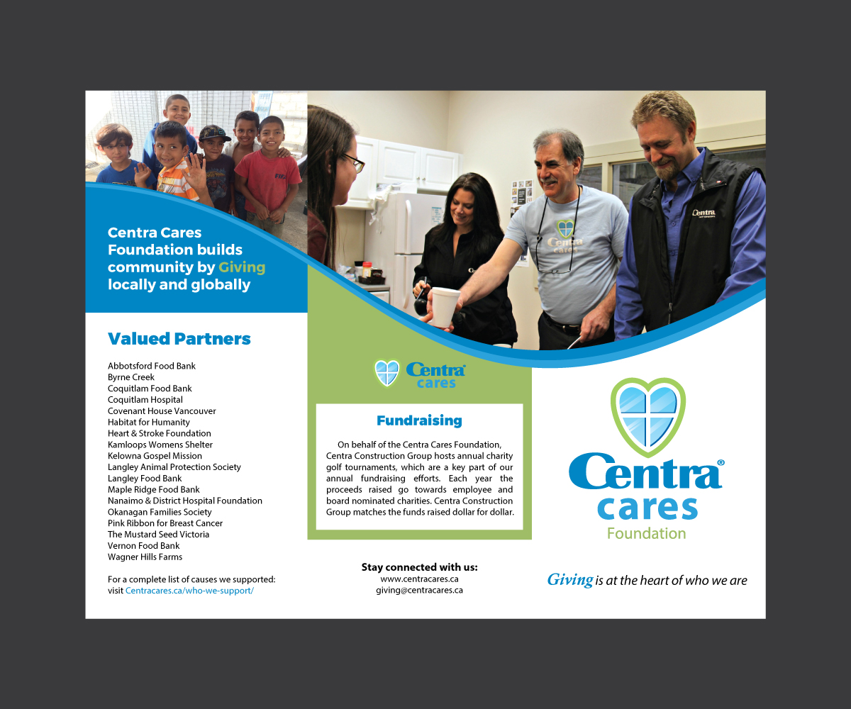 Brochure Design by M.Pirs for Centra Cares Foundation | Design #13940793
