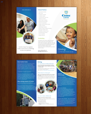 Brochure Design by uniquedesign10 for Centra Cares Foundation | Design: #13938971