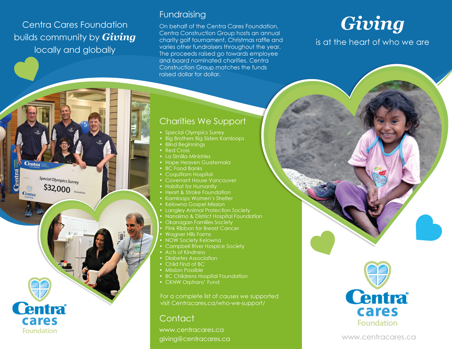 Brochure Design by uniquedesign10 for Centra Cares Foundation | Design #14114744