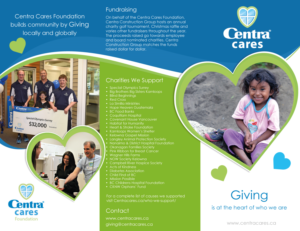 Brochure Design by uniquedesign10 for Centra Cares Foundation | Design: #14200289