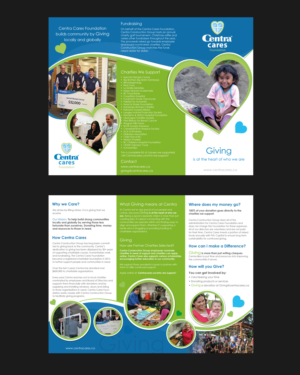 Brochure Design by uniquedesign10 for Centra Cares Foundation | Design: #14333036