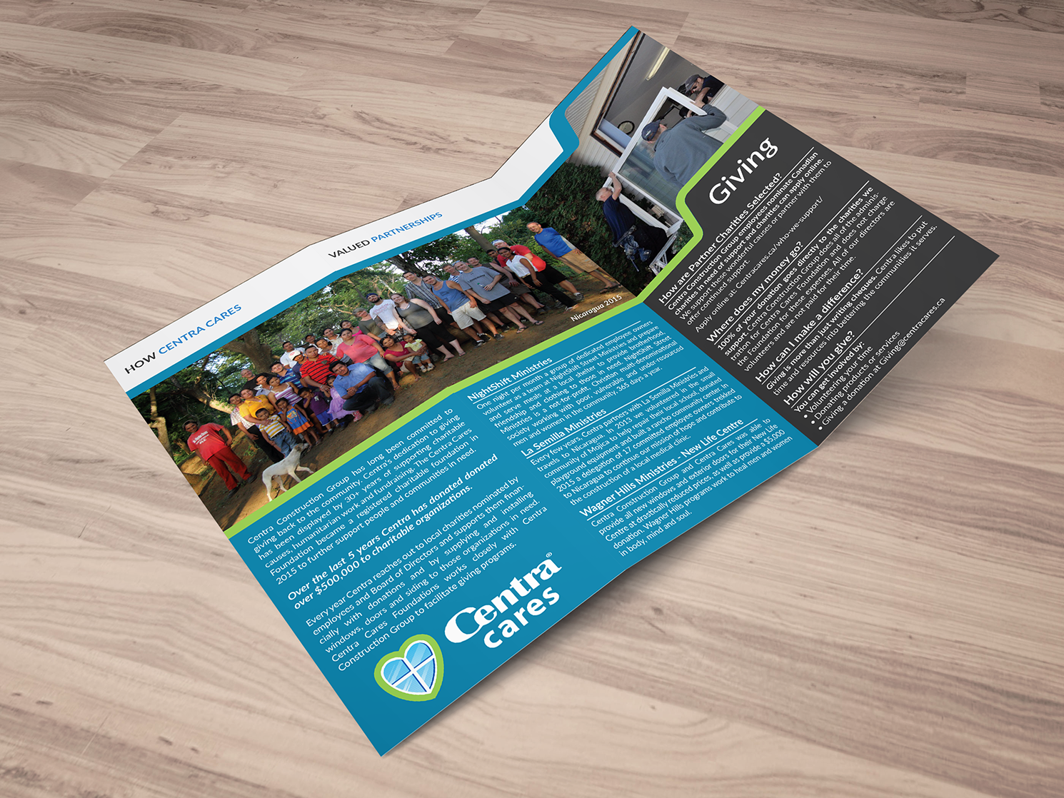 Design de Brochure par Alexandar pour Centra Cares Foundation | Design #13936750
