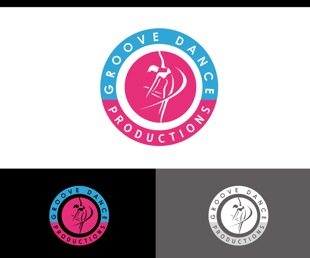 Logo Design by webeezine for Groove Dance Productions | Design #13961314