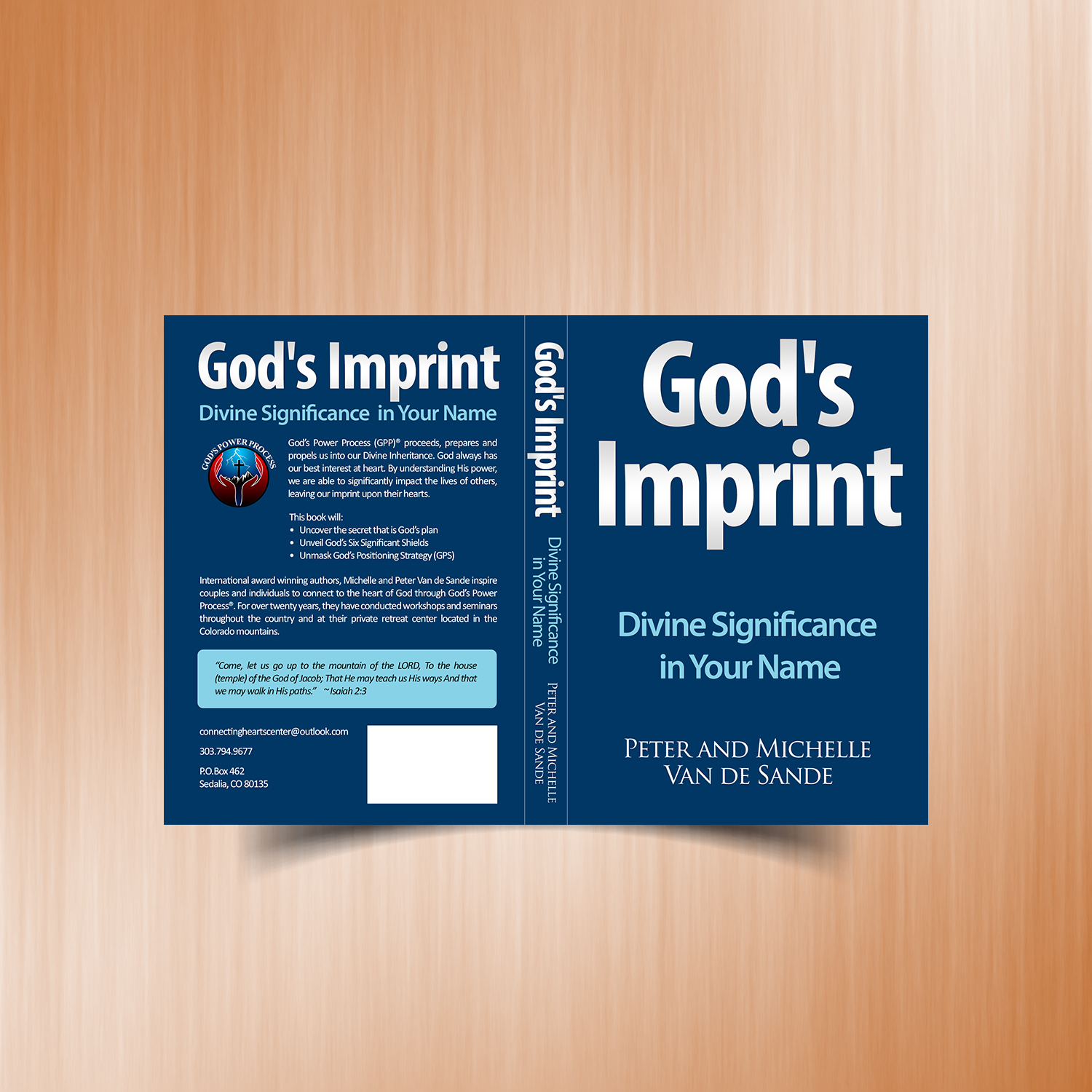 Book Cover Design by CreativeTrends for Connecting Hearts Center | Design #13967662