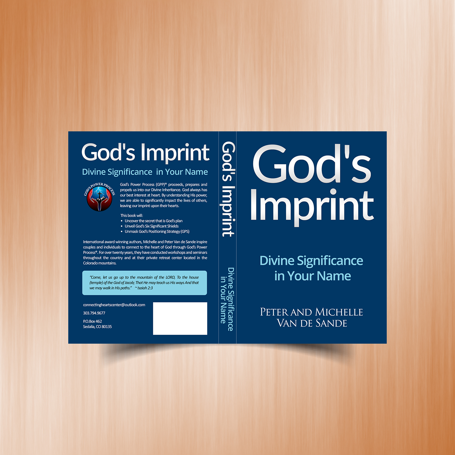Book Cover Design by CreativeTrends for Connecting Hearts Center | Design #13967663