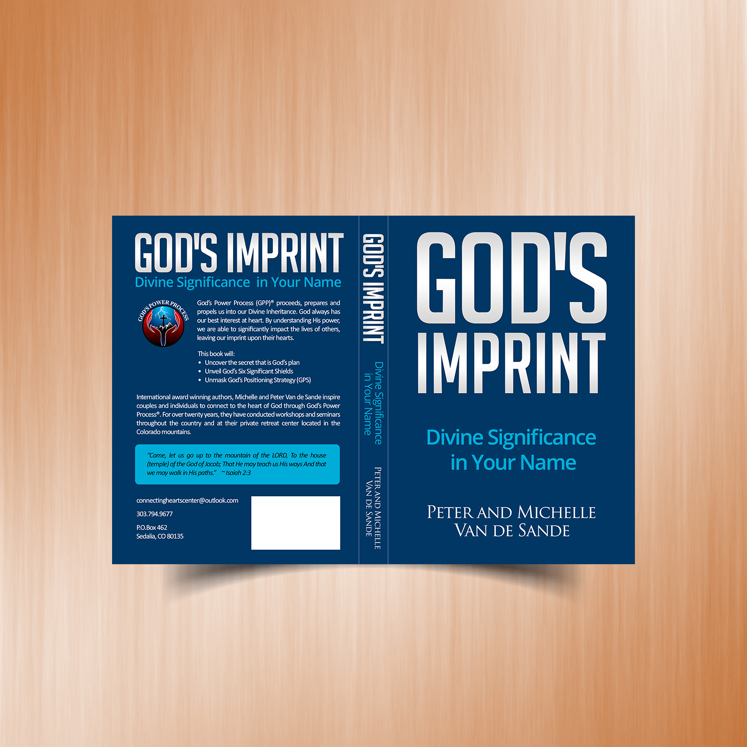 Book Cover Design by CreativeTrends for Connecting Hearts Center | Design #13967664